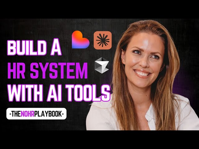 How to build a HR System with AI Tools (Step-by-Step Beginner Tutorial)