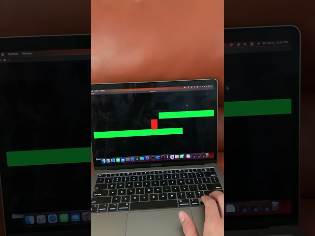 Pygame platformer! #games #gamedev #praeclarum