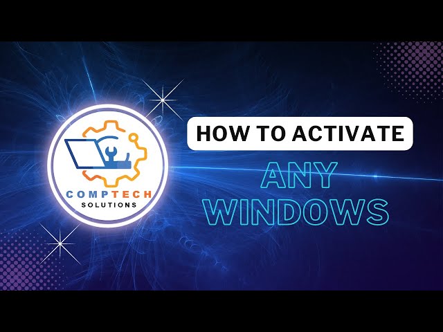 How To Activate Any Window | Window 10 activate #activatewindows #windowstips  #TechTutorials