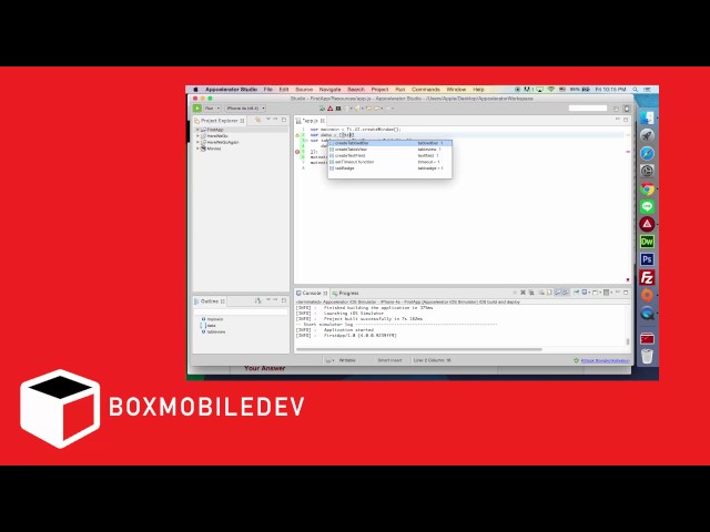 EP   018 รู้จัก TableView สร้างง่ายๆก่อนเลย Appcelerator [BOXMOBILEDEV]