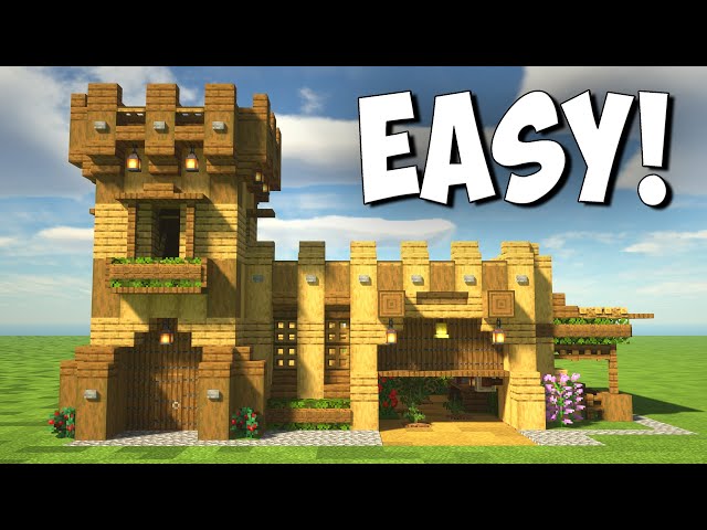 MINECRAFT CASTLE TUTORIAL