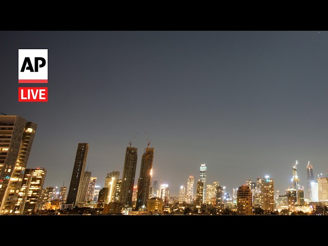 LIVE: Tel Aviv and Jerusalem skyline as Iran war continues