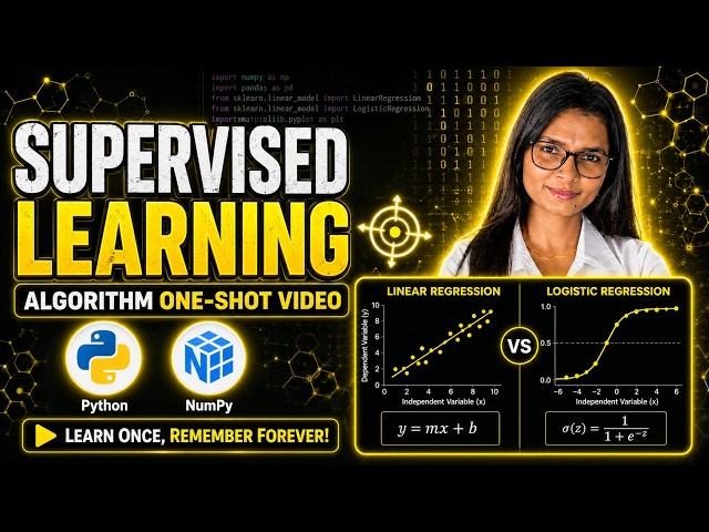 #6 Supervised Machine Learning Full Course: NumPy Code From Scratch