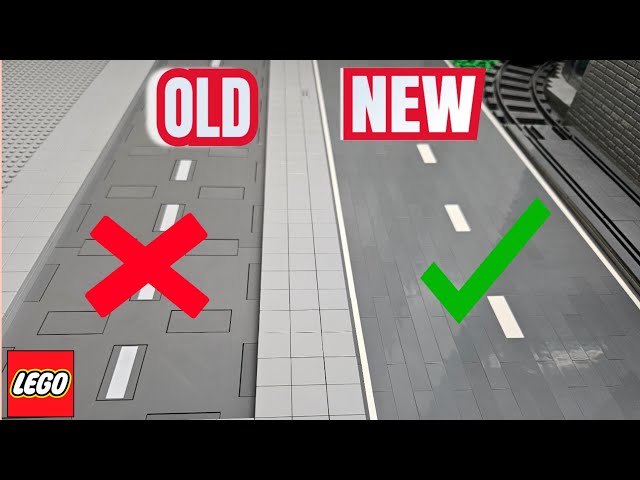 New LEGO Road Technique Explained + Expanding My LEGO City