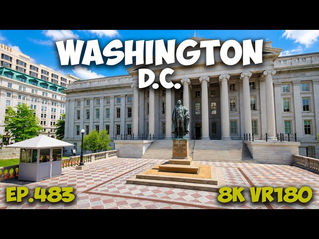 Ep.483 Inside the District’s Fortress: The Historic U.S. Treasury Building 8K VR180 3D