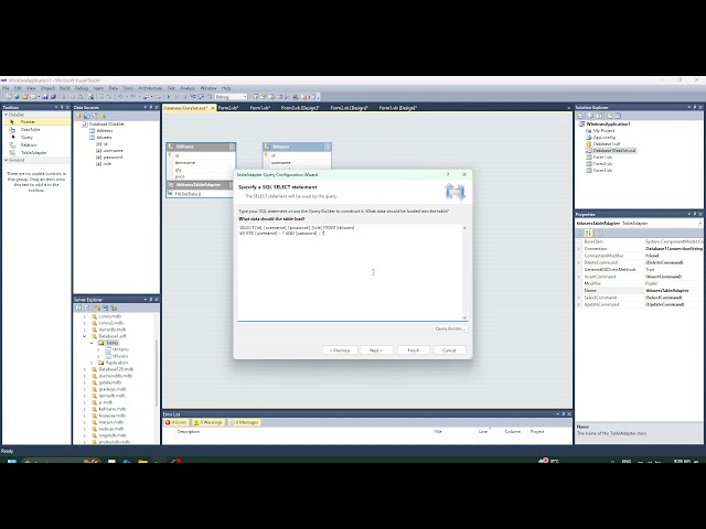 Basic CRUD program with log in and roles using Local Database VB.net 2010 (Tagalog)