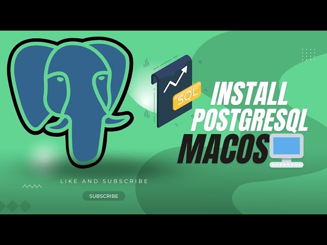 Install PostgreSQL on macOS in 5 Minutes! 💻 | Step-by-Step Guide for Beginners #postgresql #video