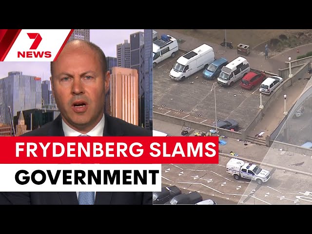 Frydenberg slams government over Bondi attack response | 7NEWS