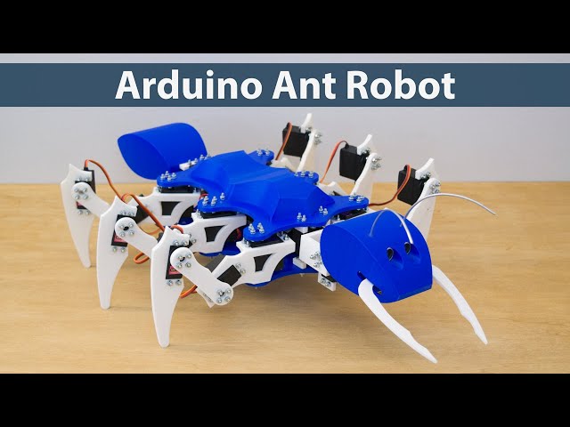Arduino Hexapod Robot That Looks Like an Ant