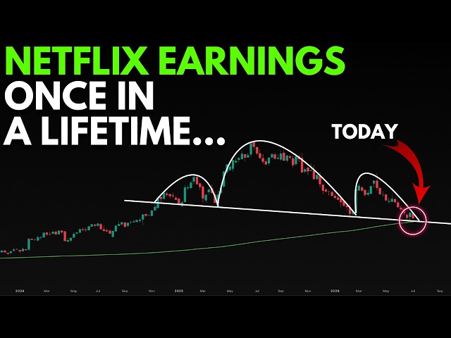 NETFLIX STOCK EARNINGS MASSIVE MOVE? (NFLX STOCK) | TECHNICAL ANALYSIS
