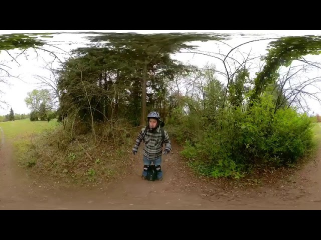 Raw 360 video OneR 18L ride