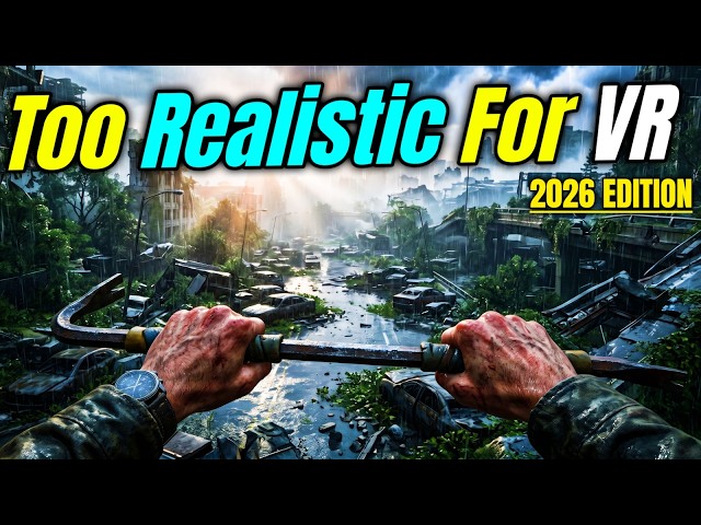 18 Ultra-Realistic VR Games You Can PLAY RIGHT NOW IN 2026!