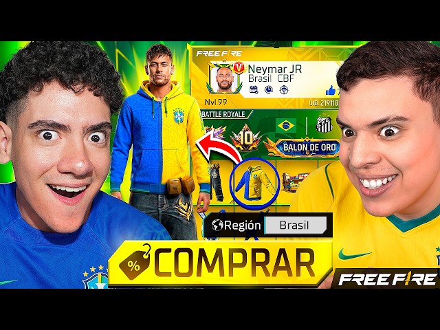 ¡COMPRAMOS UNA CUENTA VERFICADA EN LA REGION DE BRASIL EN FREE FIRE y ES IMPRESIONANTE !! FT DONATO