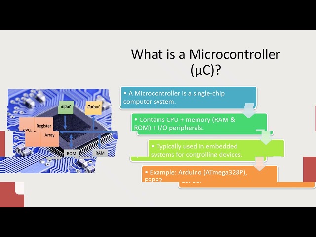 Microcontroller vs Microprocessor Comparison #microprocessorvsmicrocontroller
