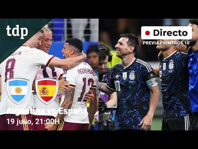 🔴 Directo Argentina - España | Final | Copa Mundial de la FIFA 2026™ | Previa, primeros 10' y post