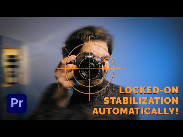 AUTOMATIC trick for LOCKED ON STABILIZATION, most effective way to stabilize footage in Premiere Pro