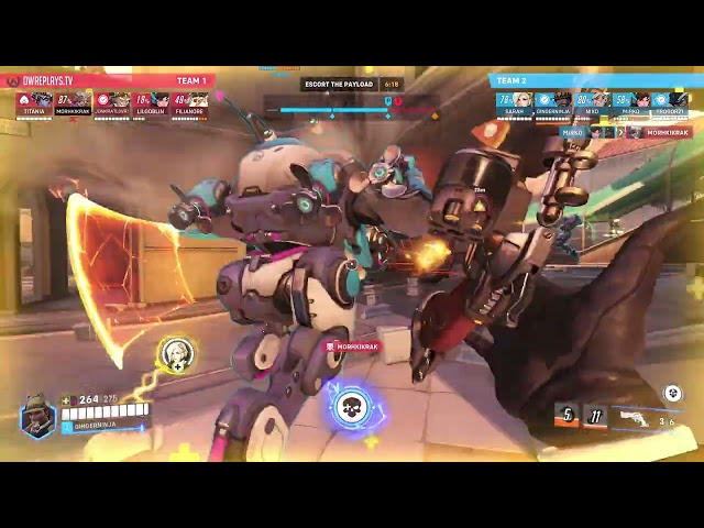Sigma junkray by GINGERNINJA — Overwatch 2 Replay 8E07TZ