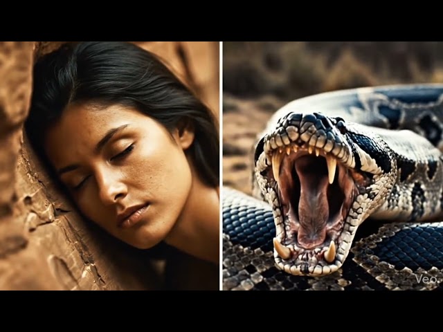 She Slept While a Giant Snake Watched#Wildlife#NatureDanger#SnakeEncounter#SurvivalStory#USA