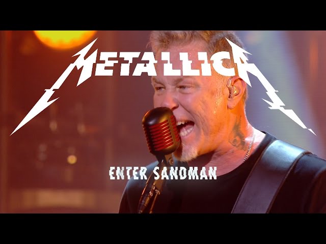 Metallica - ENTER SANDMAN: Hardwired... To Self-Destruct PR Tour 15/11/2016 Le Grand Journal, PARIS
