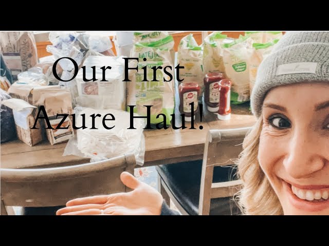 Our First Azure Haul!| Creating More Food Sustainability