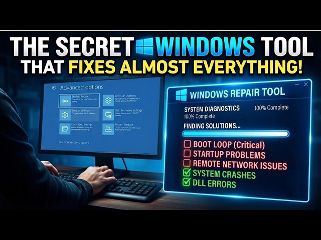 The Secret Windows Repair Tool That Fixes Almost Everything -  built in repair tool