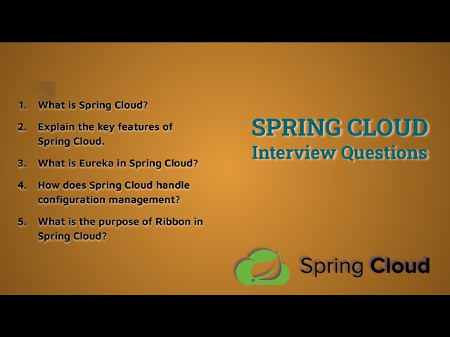 Spring Cloud Interview Questions | Part 1