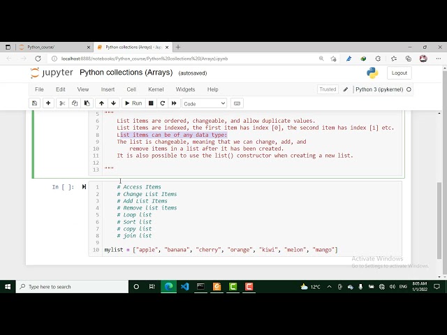 18 - Python Collections Arrays