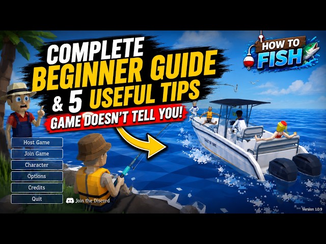 How to Fish Game Complete Beginner Guide (Top 5 Tips And Tricks The Game Doesn't Tell You!)