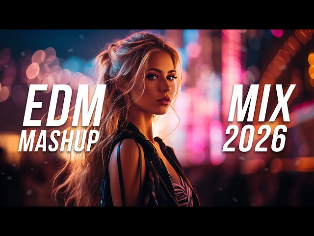 EDM Mashup Mix 2026 | Best Mashups & Remixes of Popular Songs - Electro House Music