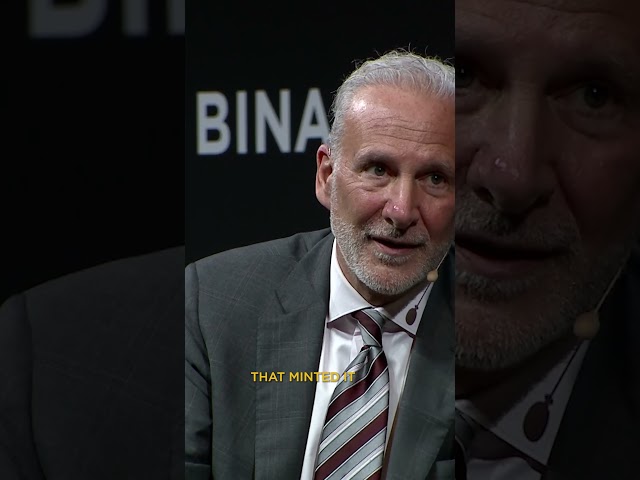 CZ passes Peter Schiff a Gold Bar: Is it Real? #bitcoin vs #gold