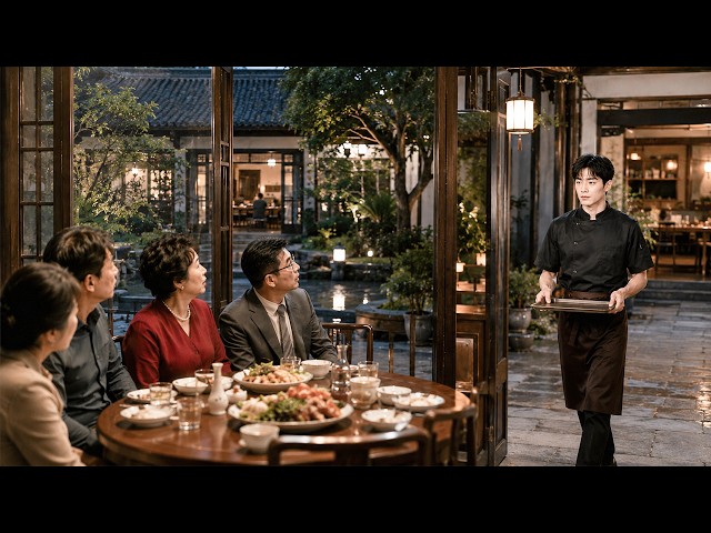 【第二部】臨時到店裡幫忙，被來吃飯的親戚嘲笑只是個窮酸服務員，卻不知整家店都是他的，他早已是身價千萬的隱藏富豪#爽文
