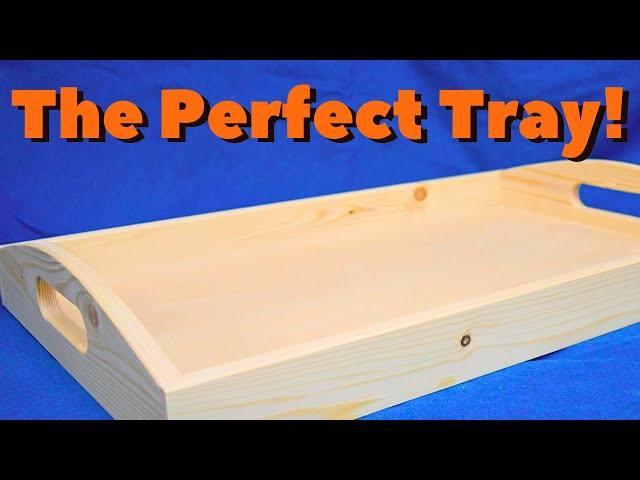 Handmade Wooden Serving Tray: Easy DIY Project for Beginners