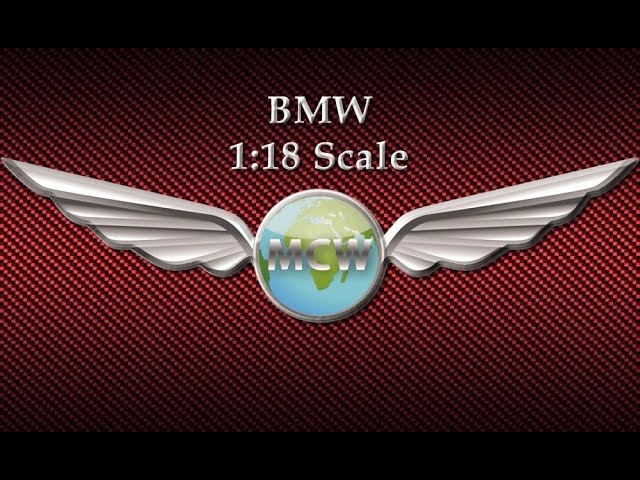 Model-Car-World BMW 1:18 Scale