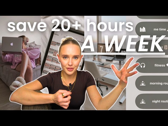 How I make Time for *EVERYTHING* (even with a full time job) | 5 Secrets of Time Management
