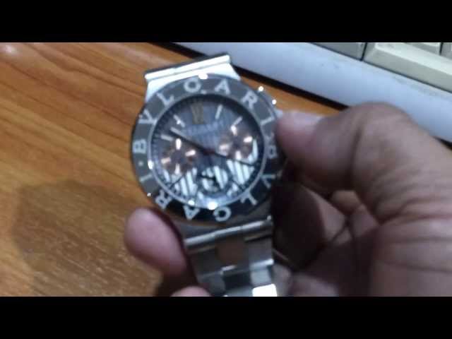 Bvlgari Diagono Calibro 303, Setting Date and Time
