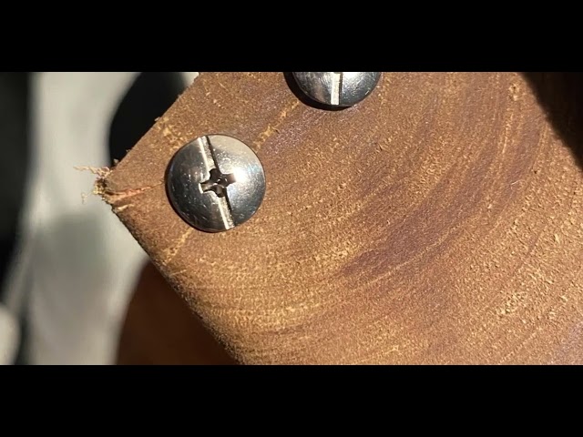 Making a sheath from scratch to protect my newly acquired Hytest Tasmanian pattern companion 3/4 axe