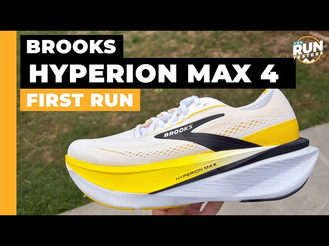 Brooks Hyperion Max 4 First Run Review: A cushioned cruiser or a super-trainer?