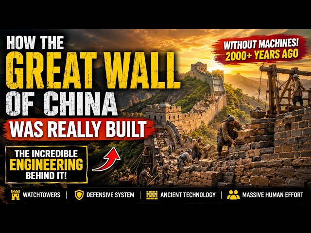How the Great Wall of China Was REALLY Built | The Incredible Engineering Behind It