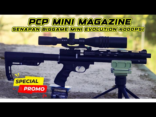 PROMO PCP MINI BIGGAME!!! PCP BIG GAME MINI EVOLUTION ES 4000PSI MAGAZINE | PCP BIGGAME TERBARU 2025