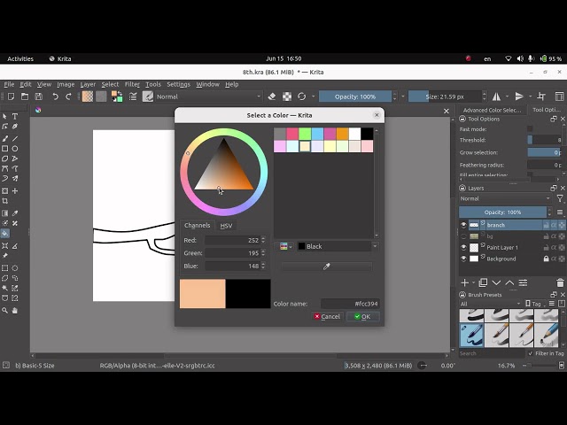 standard 8 IT chapter 1 krita part 2 2025