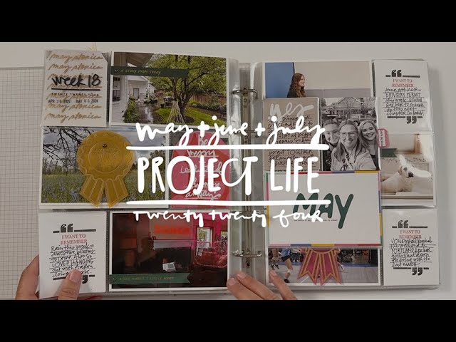Project Life 2024 | Album Walkthrough May, June, + July