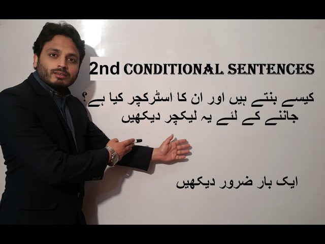2nd Conditional Sentences by Syed Ali Raza Kazmi