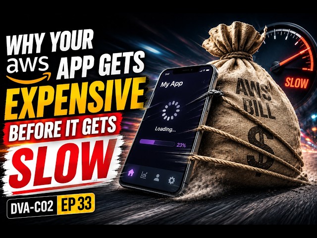 Why Your AWS App Gets EXPENSIVE Before It Gets Slow | DVA-C02 Ep 33