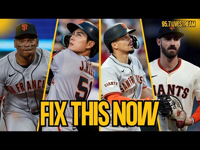 Black and Brew: Giants Beaten Bad By The Brewers | 95.7 The Game Live Stream