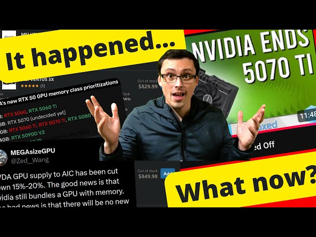 VRAM Apocalypse is NOW! What should you do?