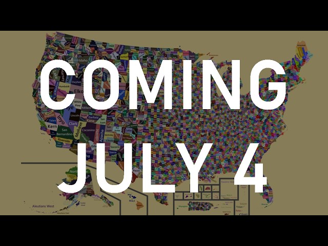 Coming Soon: The U.S.A. County Song | (All 3,244 County Equivalents)