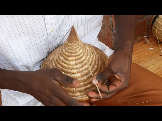 The making of a Rwanda Peace Basket