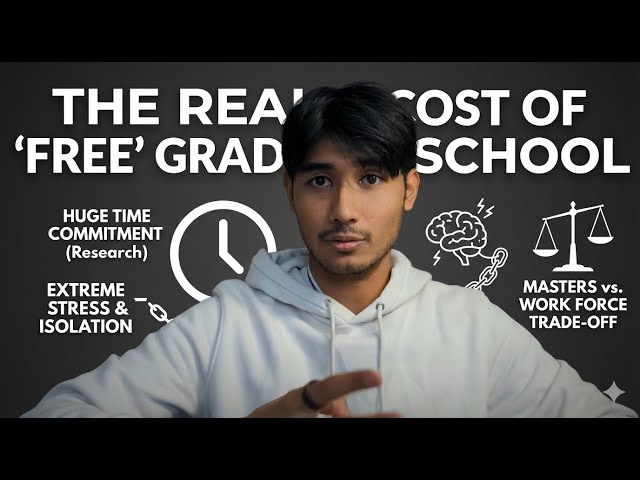 The Hidden Cost of 'Free' Grad School