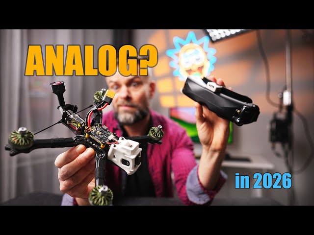 ¿DRON FPV ANALÓGICO? EN 2026: ¿Sigue teniendo sentido?