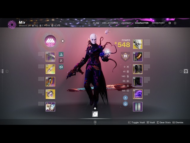 HIGHEST Damage Ergo Sum Build in Game | Warlock Deletes Bosses & Champions with This